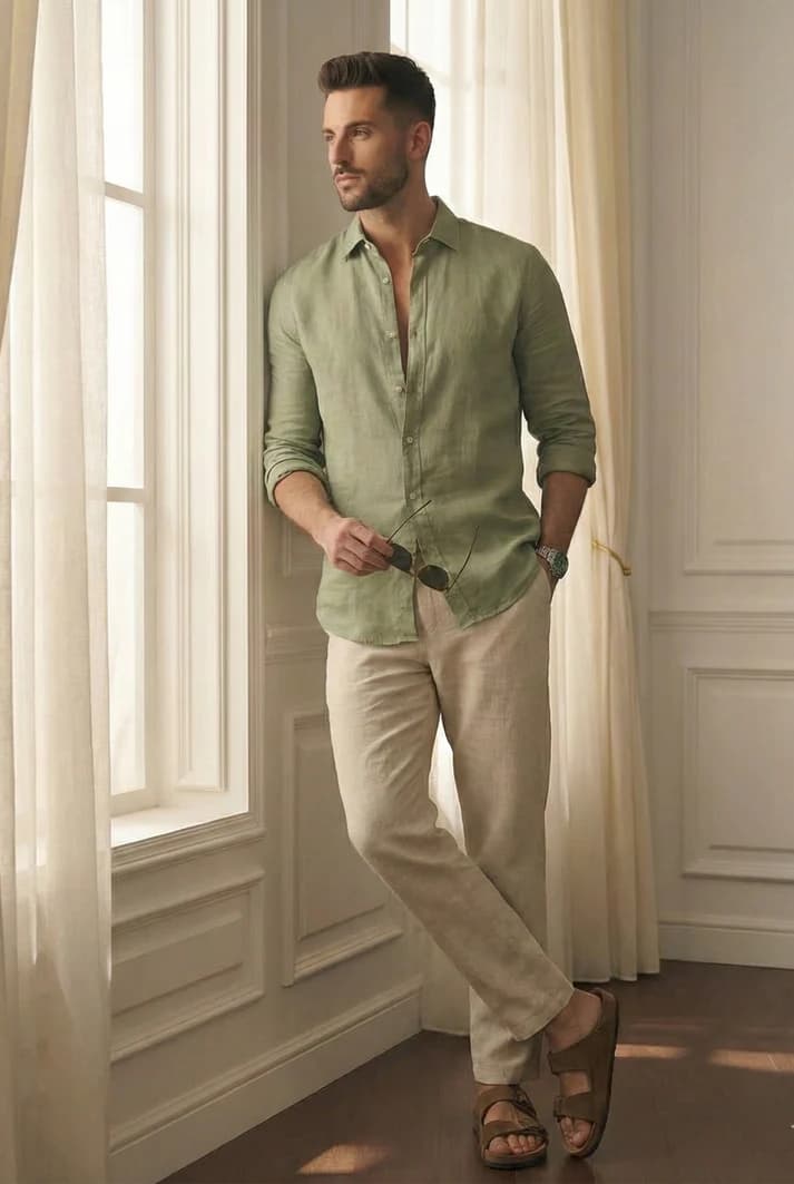 Old Money Classic Combo (Olive & Beige)